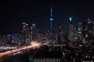 CND-OL-810_3815 Toronto, Ontario, Night Scape