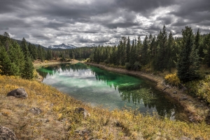 CND-OL-810_1737-HDR Five Lakes Valley, Jasper, Alberta