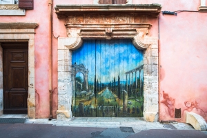 FPR-OLN5D_0219 Provence, Roussillon, Door